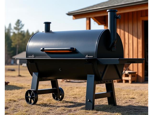 Pitmaster Pro Charcoal Offset Smoker